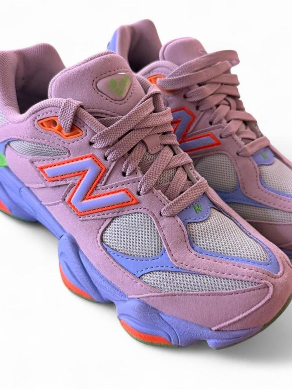 New Balance 9060 grey & blue.. raincloud/electricsky colorway.